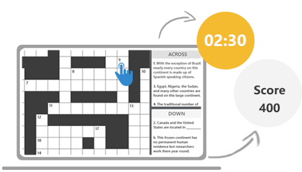 ProProfs Crossword Game Instructions