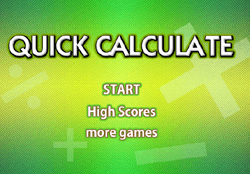 Quick Calculate Game