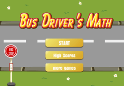 Bus Math Game