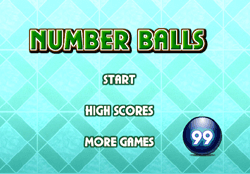 Number Balls Game