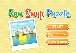 Row Swap Puzzle Game
