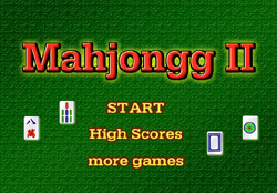 Mahjongg II Game