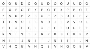 Animal Names Word Search Game